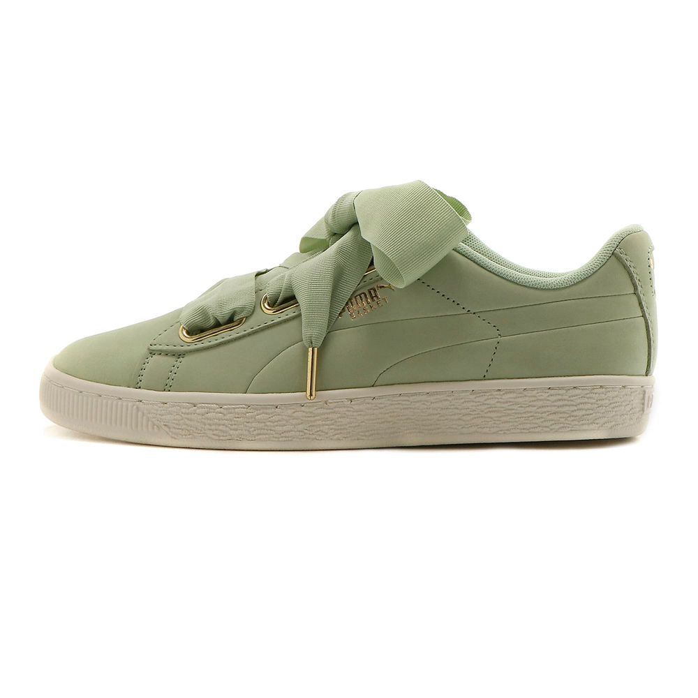 Puma Basket Heart Soft Női Sportcipő - Zöld ( Hungary - VEOTH0152 )